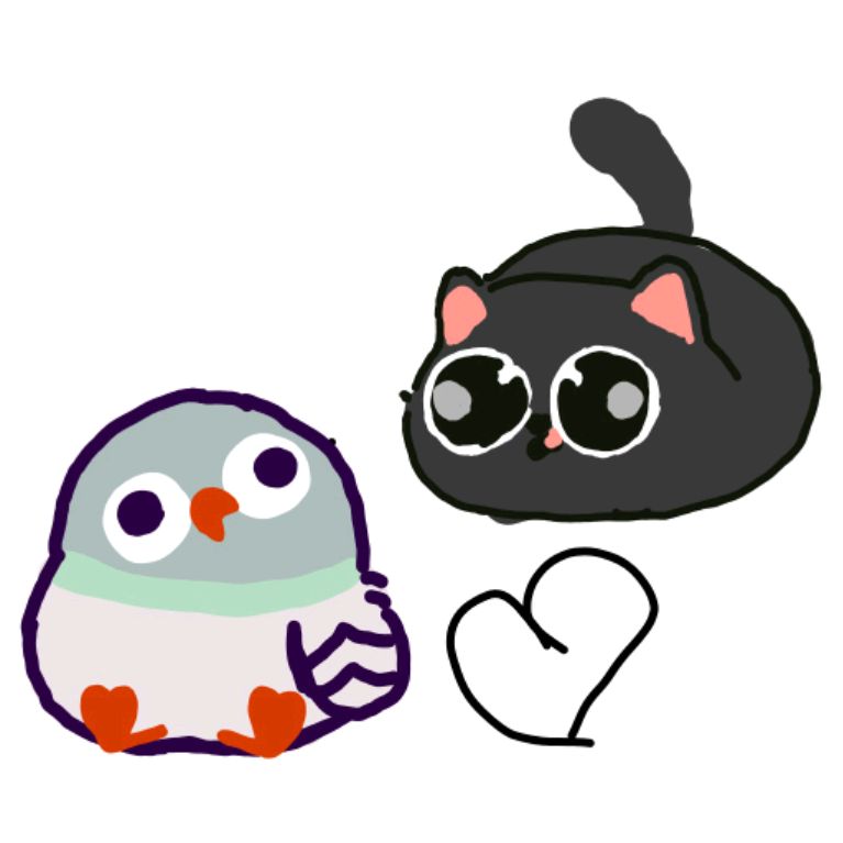 ~✌️Голюбь И Кот Абормот✨~