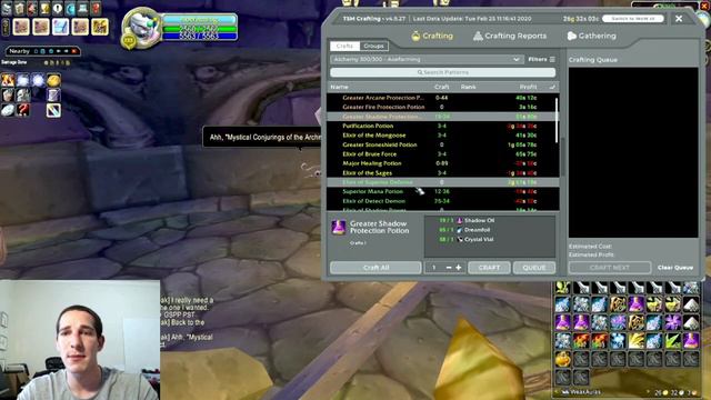 Profiting BIG With Professions Using TSM4 Addon | Wow Classic Guide
