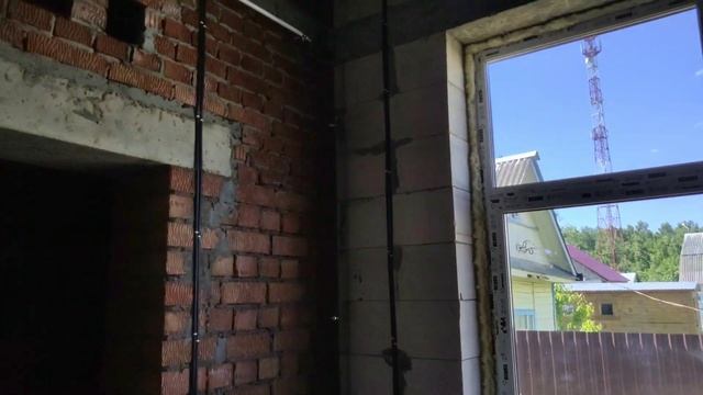 одноэтажный частный дом в калужской области. электропроводка.