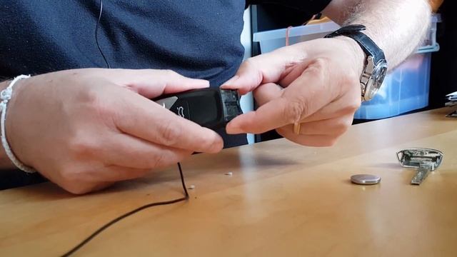 Замена батареек и ключей