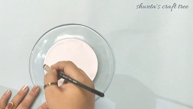 Reverse Decoupage On Glass Plate | Decoupage Wall Plates | Decoupage With Printout On Glass Plates