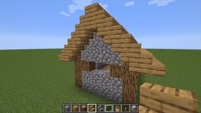 How To Build A Minecraft Village Butcher Shop 1 (1.14 Plains)