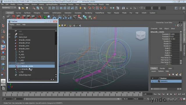 5.2 Установка контроллеров для ступней