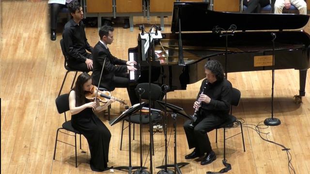 Bartok Contrasts For Clarinet, Violin And Piano.  Yehudin - Stanislavsky