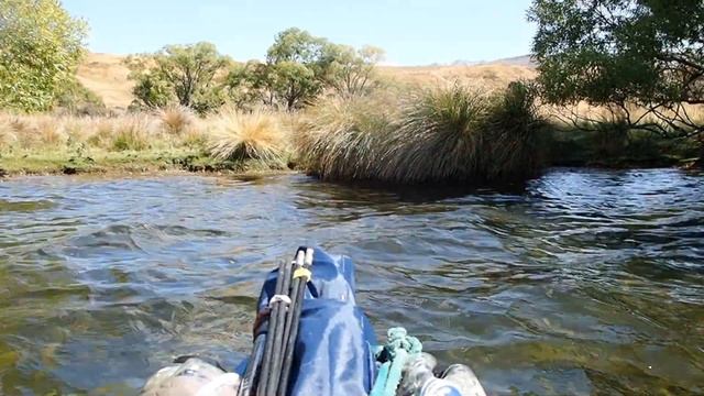 Solo Kayak Camping Lake Alexandrina NZ