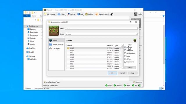 How To Play Old Minecraft