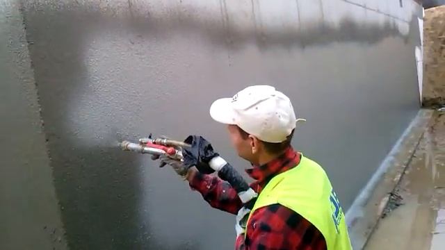 Natrysk Izolacji Mineralnej Weber.tec 824 Superflex D1 INOTEC