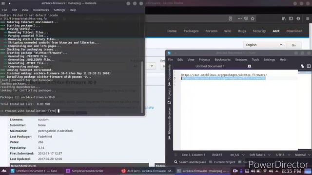 Arch Linux :- Possibly Missing Firmware For Module:wd719x And Aic94xx