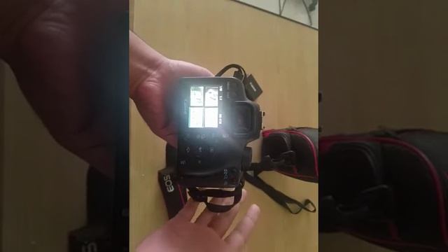 Canon 1000D Minus Tombol Kiri Error