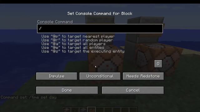 How To Set Day And Night Using Commands-minecraft