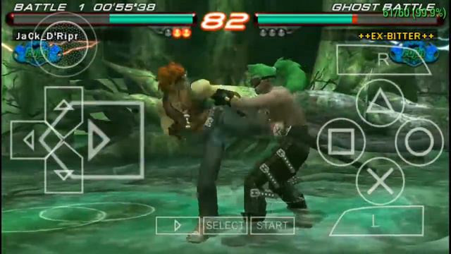 Tekken 6 Psp Android. Hwoarang Gameplay