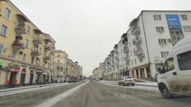Зима пришла в Грозный.