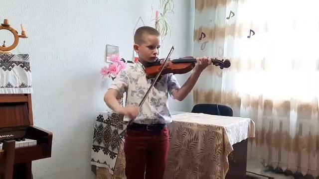 О. Кравчук концерт  соль-мажор 2 ч. Виконує Гліб Іванців, вик. Дяків О.І, конц. Зелінська Ю.О.