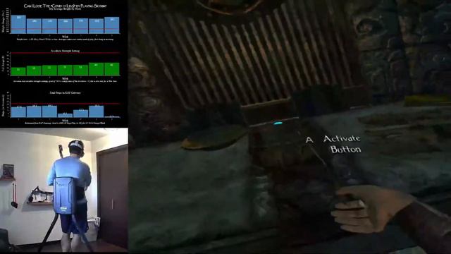 Reboot 47 - I Become An Archmage!  [Skyrim VR Livestream On Kat Walk C W/Bow Haptics]