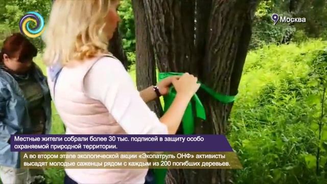Экопатруль ОНФ в парке «Крылатские холмы»