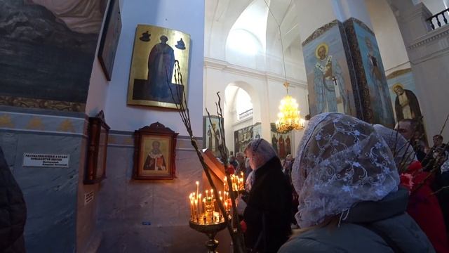 Православные верующие на Слонимщине отмечают Вербное воскресенье