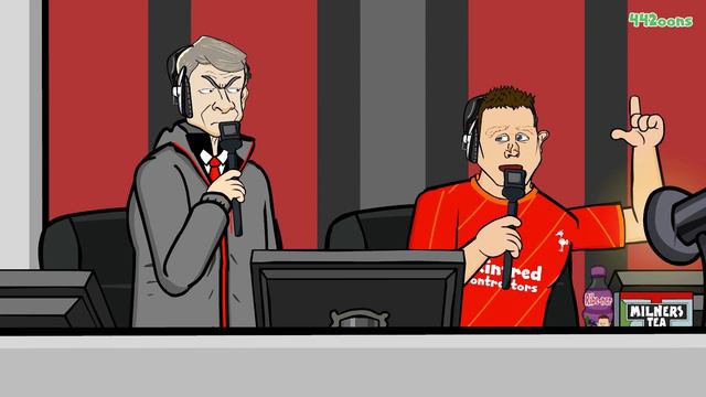 Arsenal Vs Liverpool: The Cartoon (0-2 Firmino Jota Goals Highlights 2022)