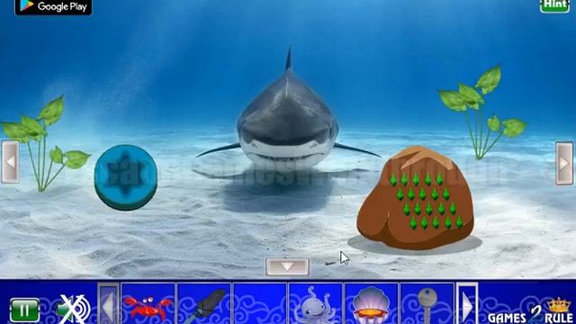 G2R Mermaid Lover Underwater Escape Walkthrough [Games2Rule]