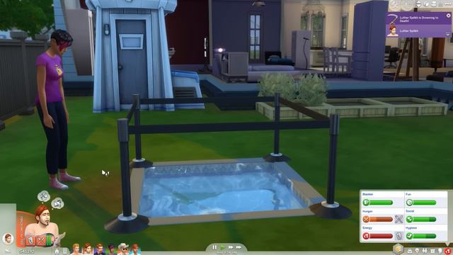 Let's Play The Sims 4 På Svenska Med Figgehn #74 - Dööööö!