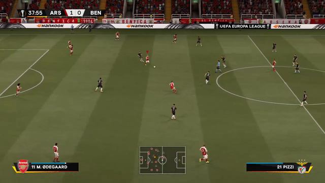 ⚽ Arsenal Vs Benfica ⚽ | UEFA Europa League (25/02/2021) | Fifa 21
