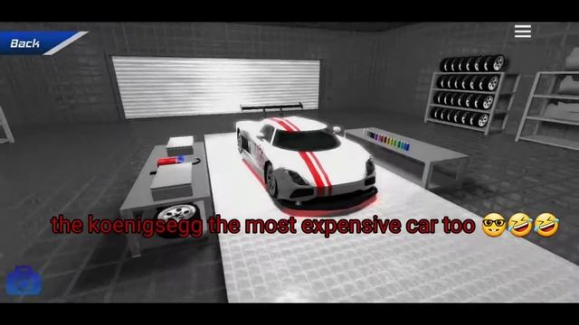 showing all my cars in The street king: open world racing✌✌