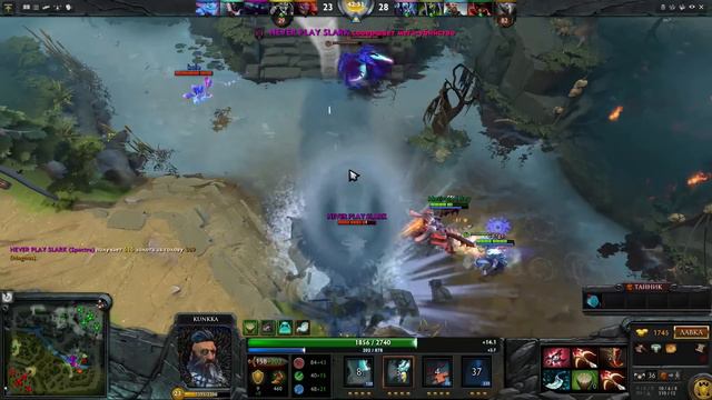 Dota 2 - Attacker 8100 MMR Plays Kunkka Vol #8 - Ranked Match