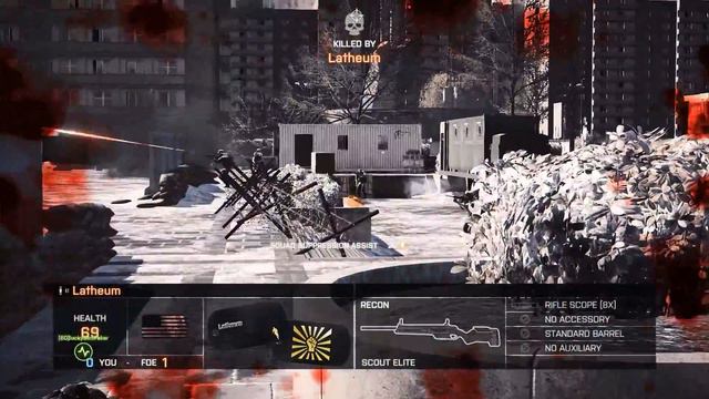 Old School: BF4 CS5 Silenced Aggressive Recon - Sniping Tips Battlefield 4