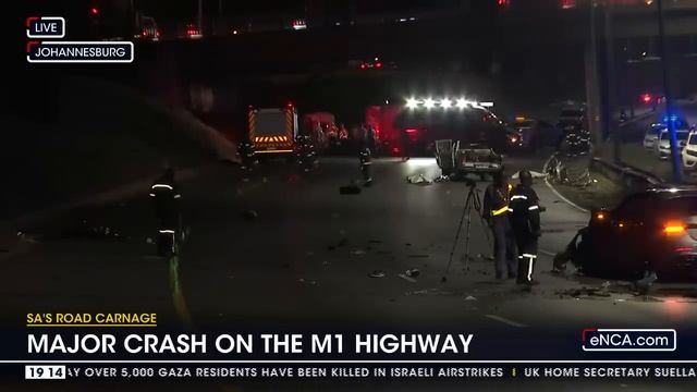 Major Crash On The M1 Highway