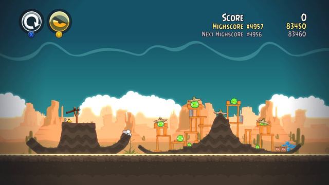 Angry Birds Trilogy-Classic | 3 Stars On 12-2 | Microsoft Xbox 360