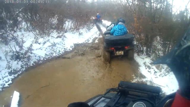 Can Am Outlander 800 R Off Road On Snow
