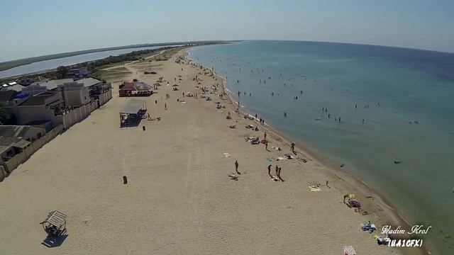 Штормовое с высоты птичьего полёта