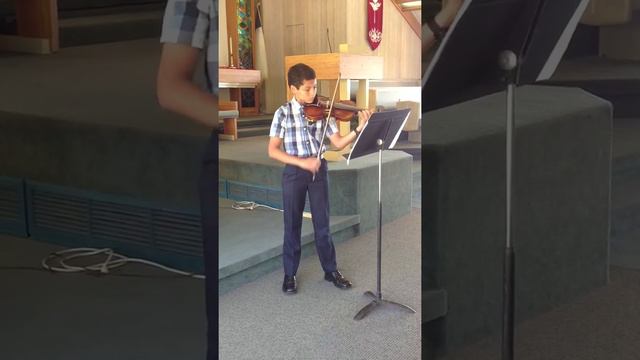 Noah Hill Violin Recital: Vivaldi's Spring