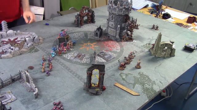 Age Of Sigmar: Khorne Bloodbound Vs Disciples Of Tzeentch (1500 Ptos) - Parte 2