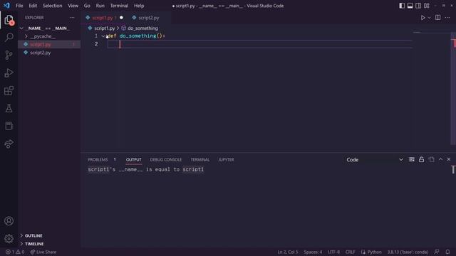 Add THIS To Your Python Scripts!  If __name__ == 