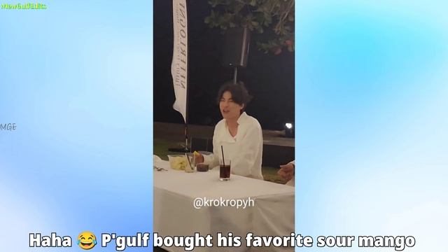Gulf Pattaya trip with fans ? he played  enjoyed a lot  special dinner night near beach ?