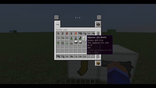 Мод на оружие майнкрафт 1.10.2 (Counter Guns)