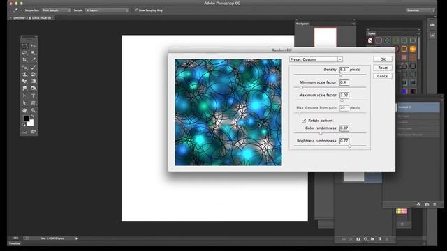Gradients And Script Patterns In Photoshop | How To Tutorial | Graphicxtras