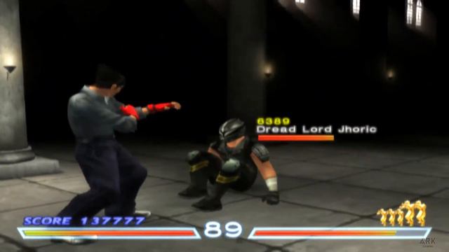 Kazuya Mishima Tekken 4 Force Fight Mode Gameplay