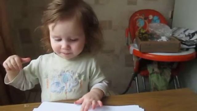 Мы рисуем акварелью кисточкой и пальчиком