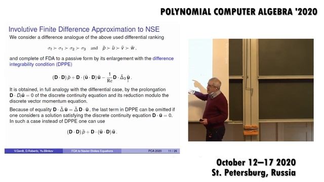 Gerdt Vladimir, Daniel Robertz, Yury Blinkov | Computer Algebra Based Discretizations