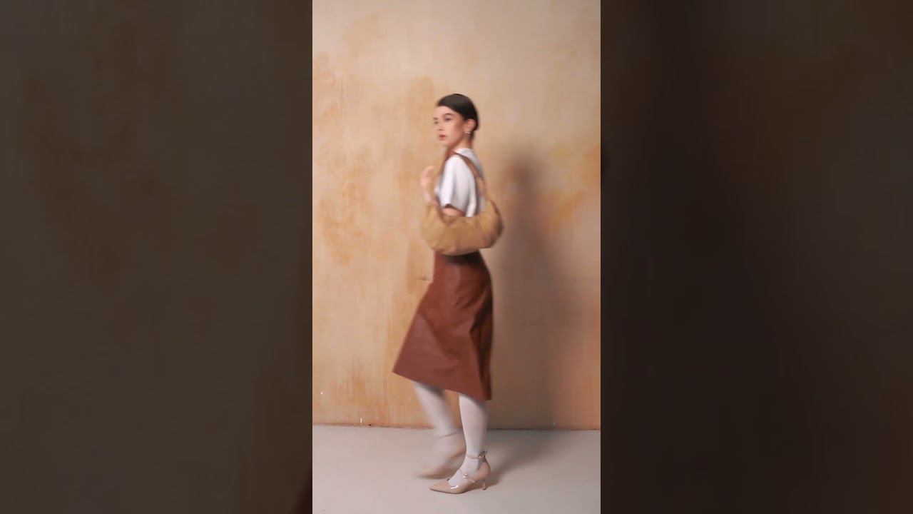 Шьем юбку из искусственной кожи в Академии Burda