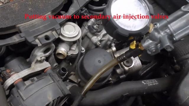 2011 Mercedes C300 Corroded Brake Lines,Leaking Oil, Air Injection 0814 0821