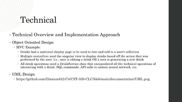 CST-339 Java III Spring Boot: The Bean Machine (Presentation 3)