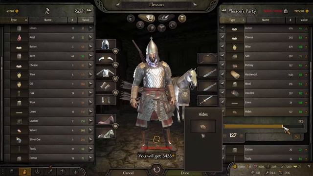 Mount And Blade 2 Bannerlord Patch 1.5.5 Trader Test To Get 300 For Dev Mexxico  Part 5 | Flesson19