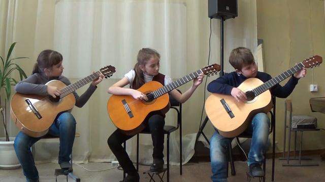 Лобач Софья, Миронычев Илья, Спирина Екатерина  Немецкая песня