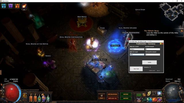 Trademaster V1.3-beta [POE Overlay Tool]