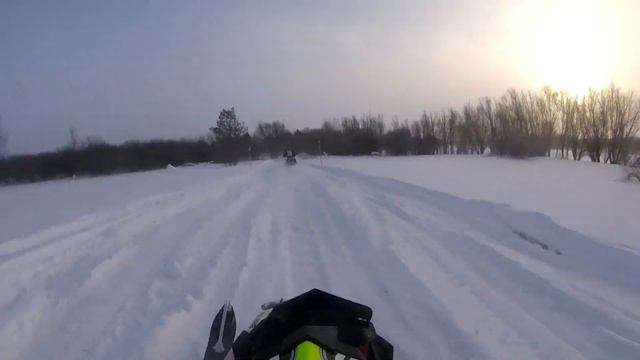 Гонки на Polaris 600 Indy Voyager 144 г. Сургут 25.01.2020 (Вся гонка) SNOW CROSS COUNTRY