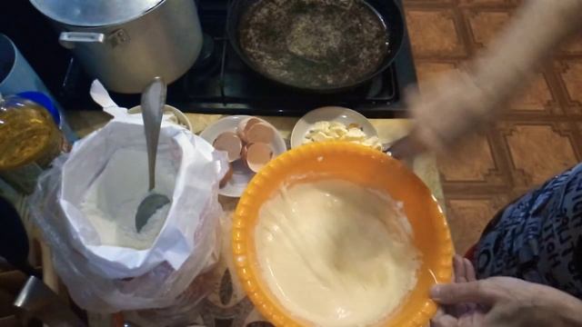 Заливной пирог с капустой. ? Ретро рецепт