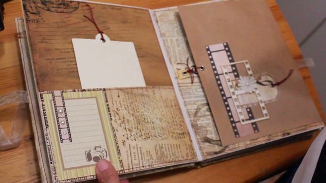 Винтажный альбом на 80-летие