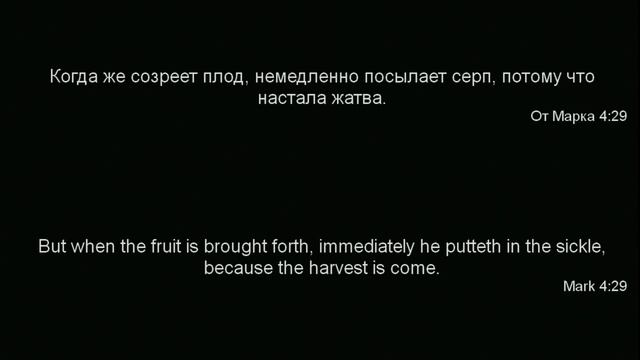 Притча о сеятеле - проповедь